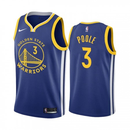 Maillot Basket Homme Golden State Warriors Poole 3 2022-23 Jordan Nike Icon Edition Royal Swingman